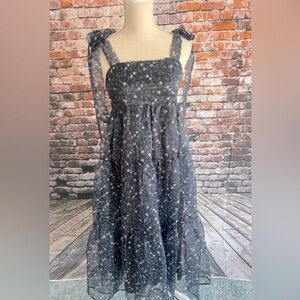 TCEC floral tiered dress NWT